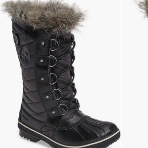 Women's Black Winter Boots
